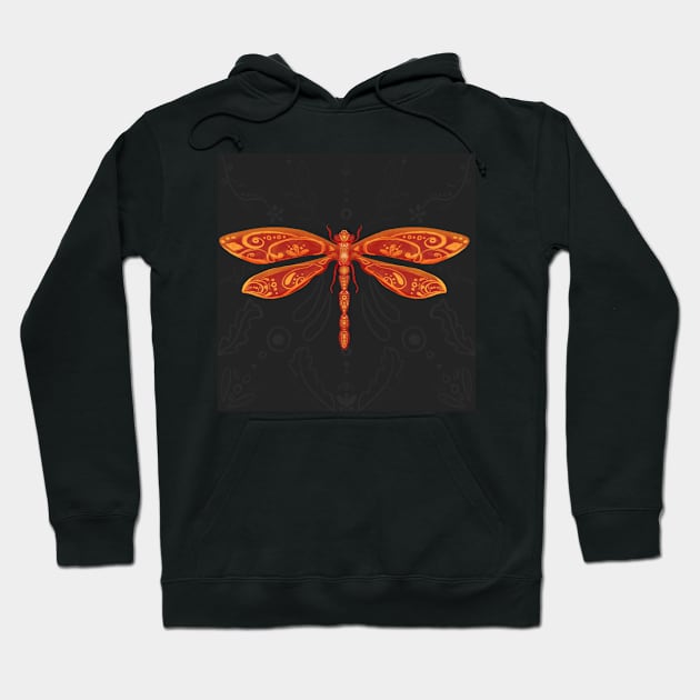 Mystical Dragonfly Hoodie by TeteBrage